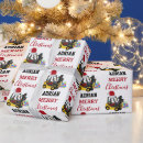 Search for christmas truck wrapping paper Xmas