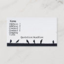 Search for goth business cards Bird