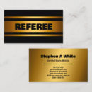 Search for referee business cards Arbiter