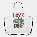 Search for cute paw print aprons Lover