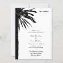 Search for tree silhouette wedding invitations Tropical