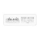 Search for brooklyn return address labels City