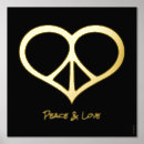 Search for retro peace posters Black