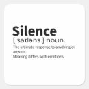 Search for silence stickers Trending