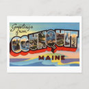 Search for greetings from maine postcards Vintage