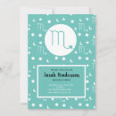 Search for scorpio birthday invitations Constellation