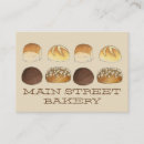 Search for bread bakery business cards Chef
