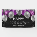 Search for purple 50th birthday party decor Silver