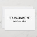 Search for will you marry me invitations Black and white
