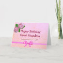 Search for new great grandmother cards For her