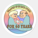 Search for marriage anniversary stickers 60th