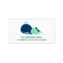 Search for whale baby shower return address labels Animals