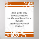 Search for burnt orange posters Simple