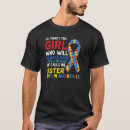 Search for autism sister tshirts This