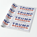 Search for brandon wrapping paper Republican