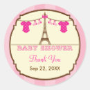 Search for french baby shower stickers Paris