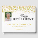 Search for retirement party guest books Elegant