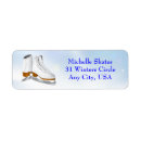 Search for winter sports return address labels Skating