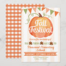 Search for harvest festival invitations Pumpkin