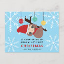 Search for cartoon sloth postcards Kawaii