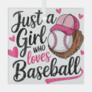 Search for softball christmas tree decorations Pink