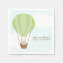 Search for hot air balloon napkins Neutral