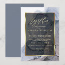 Search for dusty blue and mauve wedding invitations Elegant