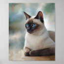 Search for siamese cat art Portrait
