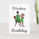 Search for writer birthday cards Author