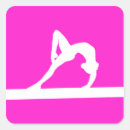 Search for silhouette gymnast stickers Woman