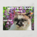Search for hate postcards Cat