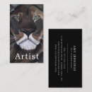 Search for beasts business cards Cat