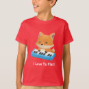 Search for piano kids tshirts Music
