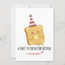Search for toasted breakfast bread postcards Funny