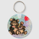 Search for true love key rings Heart