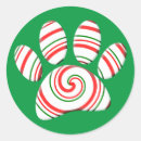 Search for red swirl stickers Candy cane