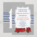 Search for truck baby shower invitations For kids