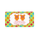 Search for cute owl return address labels Twins