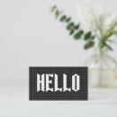 Search for tiling business cards Black and white