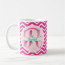 Search for pink chevron coffee mugs Zigzag