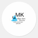 Search for black t stickers Initial