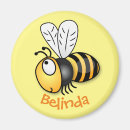 Search for bee magnets Illustration