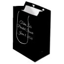 Search for bridal shower gift bags Black