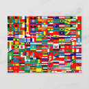 Search for world flags postcards National