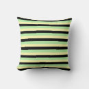 Search for green and black cushions Stripes