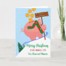 Search for piggy christmas cards Cute