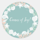Search for coastal christmas stickers Seashells