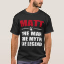 Search for matt tshirts Legend