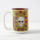 Search for skull and roses coffee mugs Death