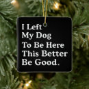Search for funny dog quotes christmas tree decorations Pet